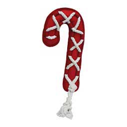 Cross Ropes Holiday Candy Cane Dog Toy  Multipet